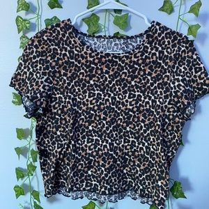 american eagle leopard print
